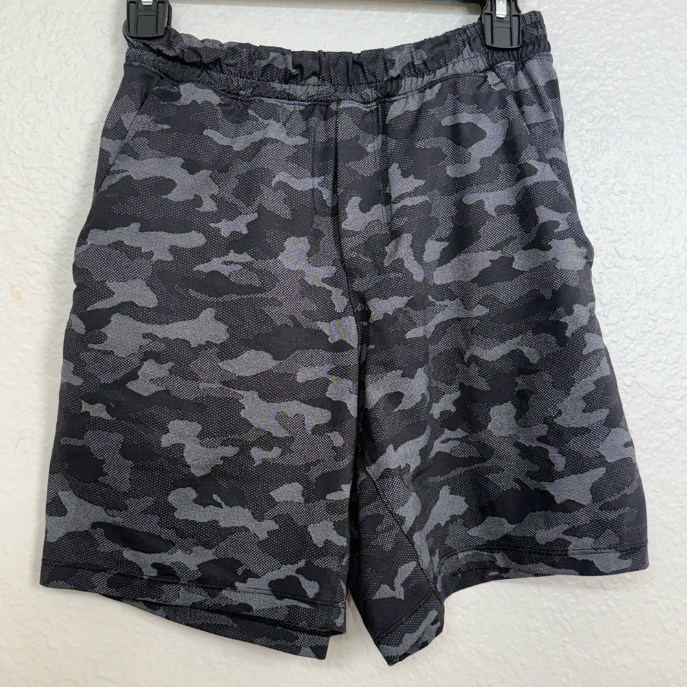 lululemon athletica Black Camo Men's Athletic Shorts